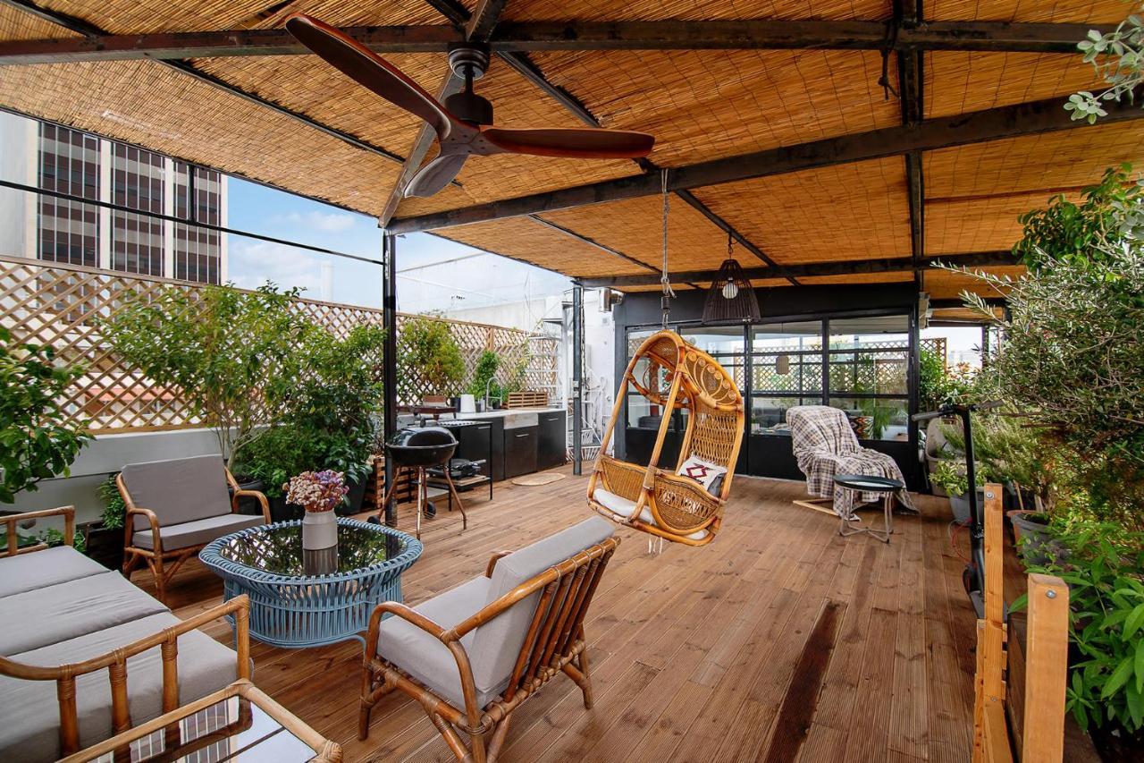Unique Solar Penthouse With Jacuzzi And Sauna In Central Athen Eksteriør bilde