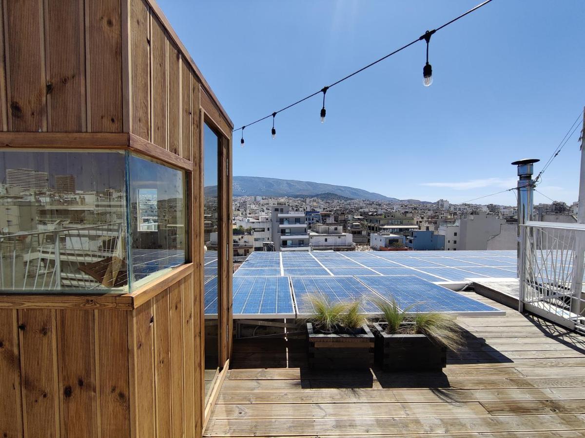Unique Solar Penthouse With Jacuzzi And Sauna In Central Athen Eksteriør bilde