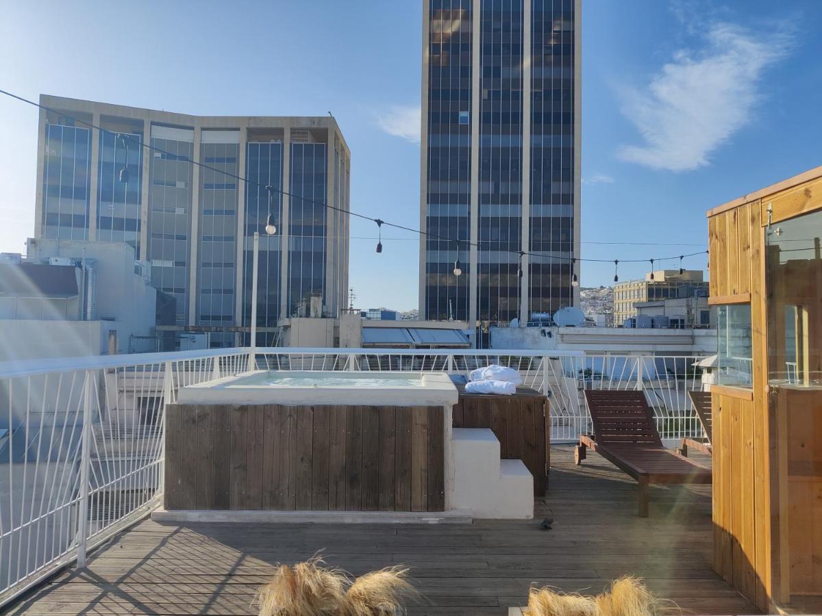 Unique Solar Penthouse With Jacuzzi And Sauna In Central Athen Eksteriør bilde